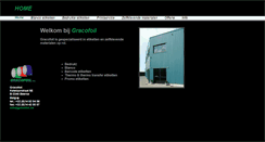 Desktop Screenshot of gracofoil.be